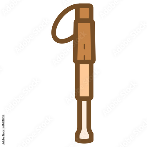 trekking pole icon