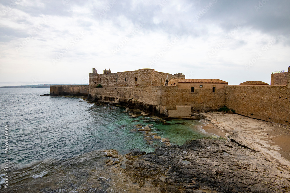 Maniace Castle in Ortigia - Sicily - Italy