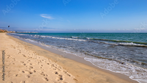 Bucerias sandy beach in Riviera Nayarit