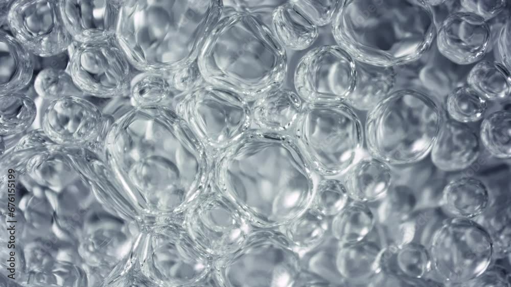 Super Slow Motion Macro Shot of Various Bubble Background at 1000fps. Super Slow Motion Macro Shot of Various Bubble Background at 1000fps.