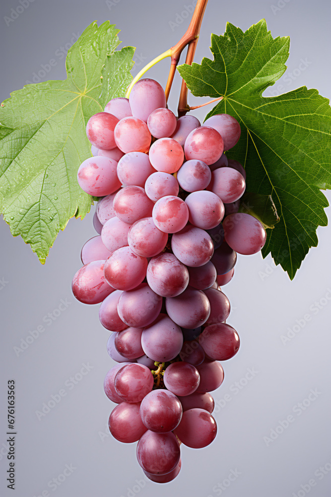 Fototapeta premium Portrait of grape. Ideal for your designs, banners or advertising graphics.
