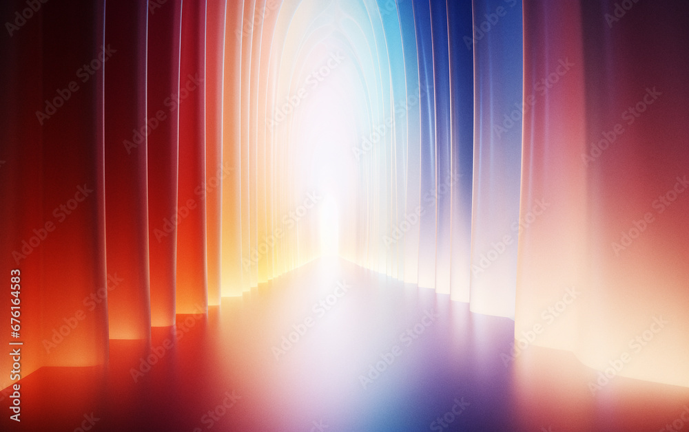 abstract gradient grainy stage background