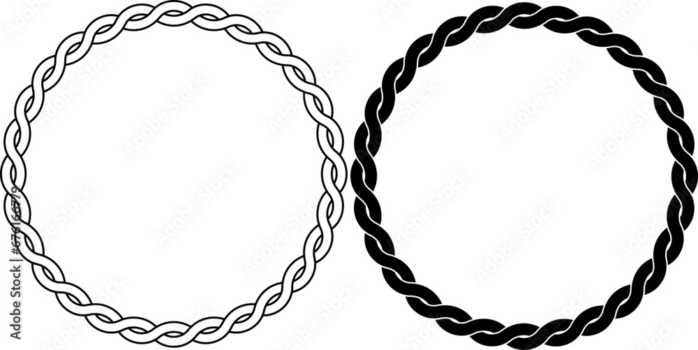 outline silhouette round cord frame set outline silhouette round cord frame set
