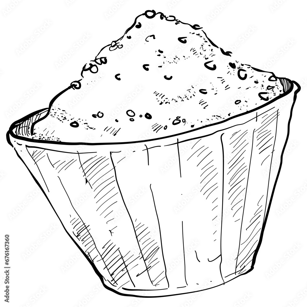 soft sea salt handdrawn illustration soft sea salt handdrawn illustration