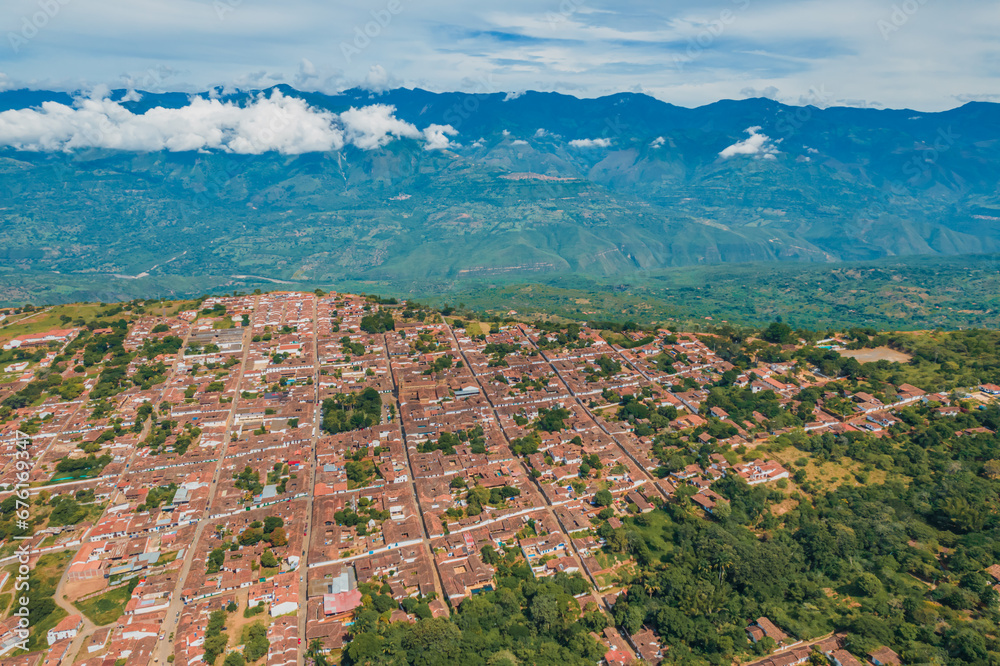 Atardecer en Barichara, Santander, Colombia