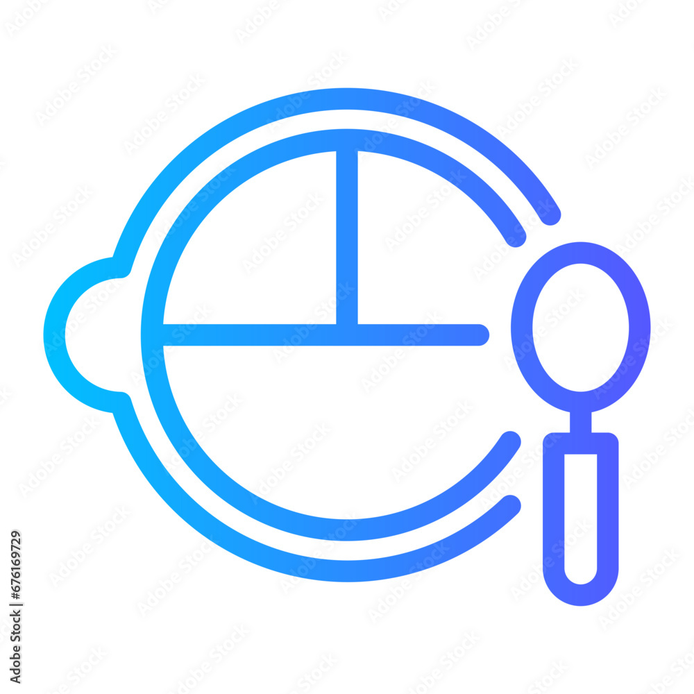 baby plate gradient icon baby plate gradient icon