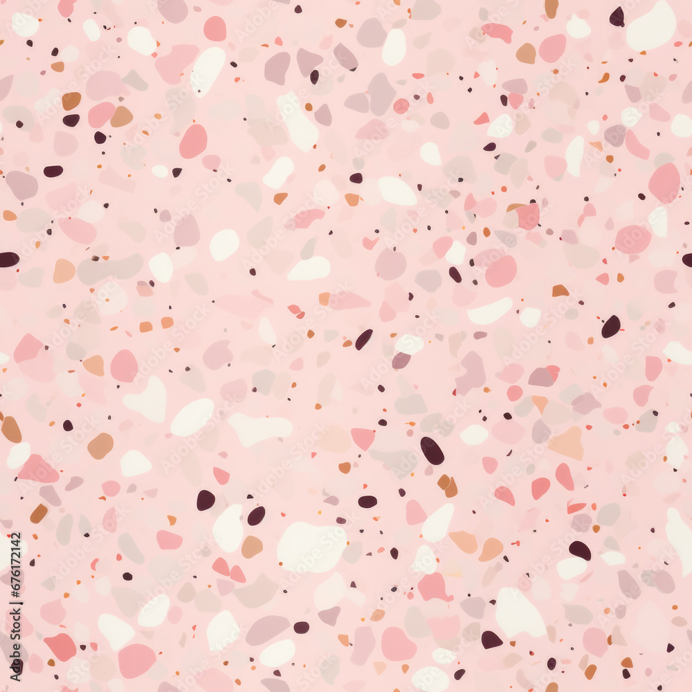 Pastel Terrazzo Texture - Chic and Modern Background for Sophisticated Design Projects. Generated AI. Pastel Terrazzo Texture - Chic and Modern Background for Sophisticated Design Projects. Generated AI.