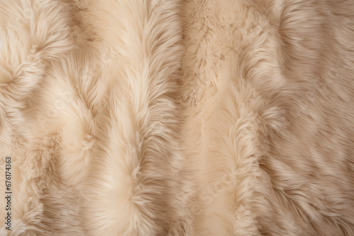 Tope fluffy sweater fabric, closeup of surface material texture