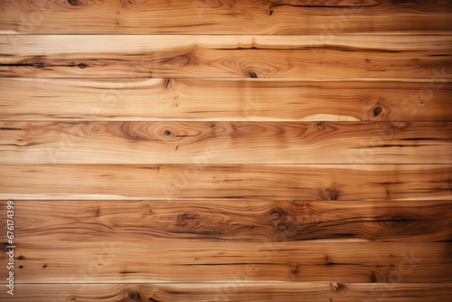 Wooden wall texture of horizontal sweat hickory wood planks, surface material boards