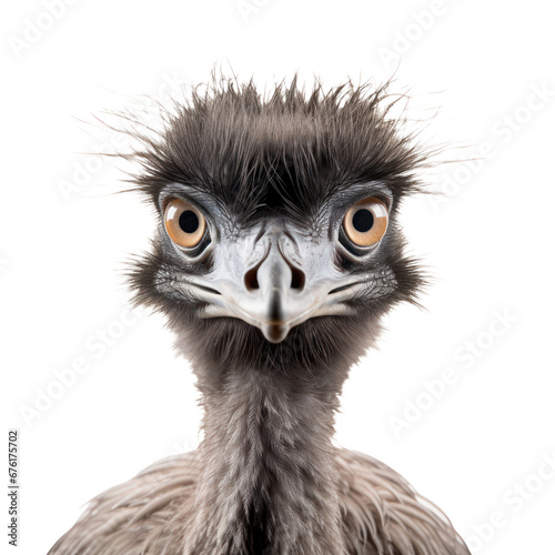 ostrich isolated on transparent background,transparency 
