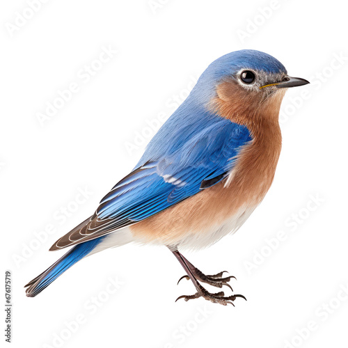 eastern bluebird isolated on transparent background,transparency   photo