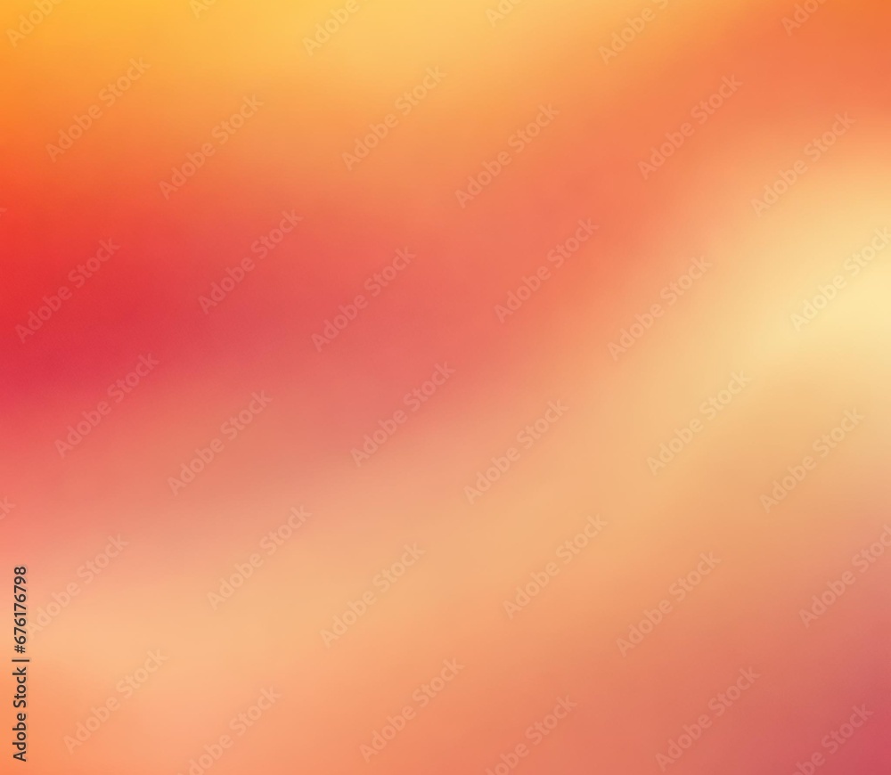 Abstract gradient smooth light yellow to light Orange to light red  background image(F)