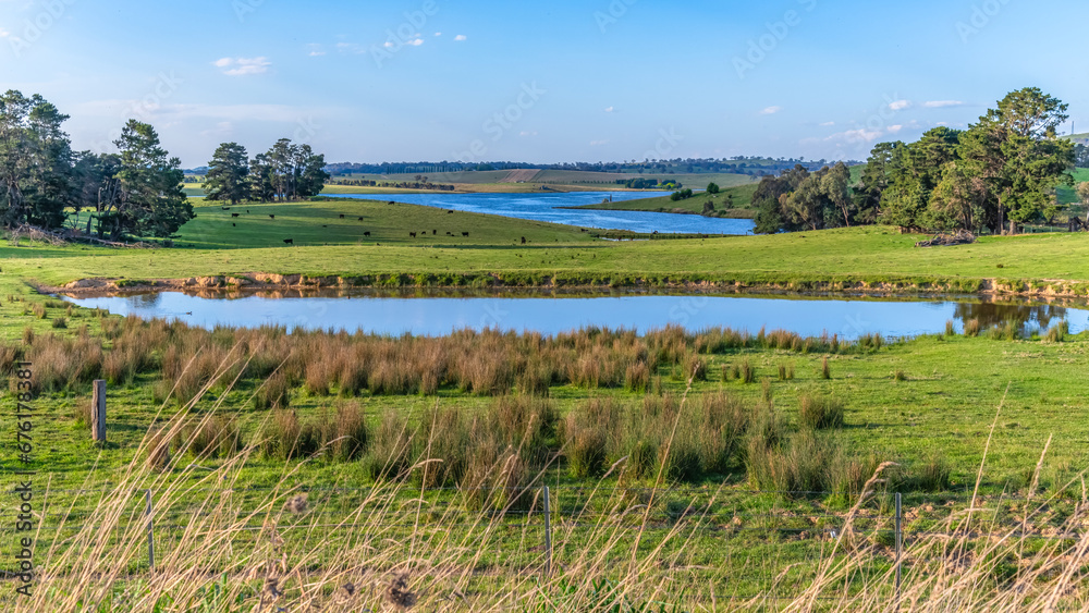 Carcoar Dam, Wind Turbines and countryside