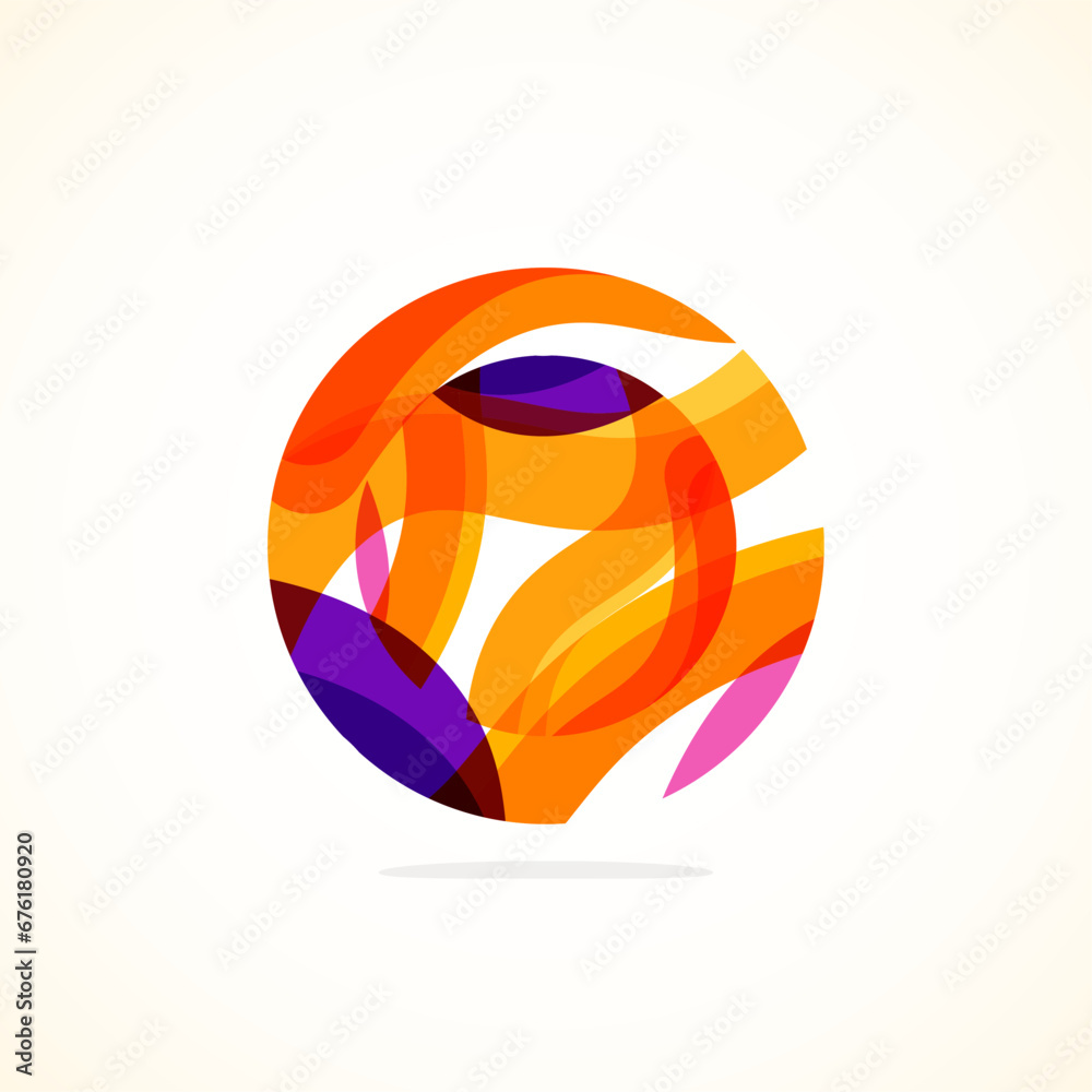 Abstract circle logo - minimalist emblem, timeless and universal shape of circle. Unique logo represent range of brands and concepts, encapsulating simplicity and creativity in single, iconic image Abstract circle logo - minimalist emblem, timeless and universal shape of circle. Unique logo represent range of brands and concepts, encapsulating simplicity and creativity in single, iconic image