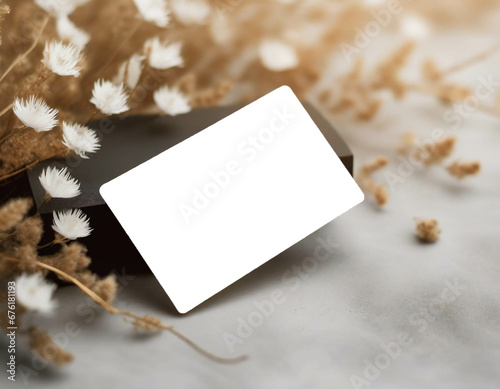Chic Simplicity: Stylish Business Card Mockups for a Lasting Impression