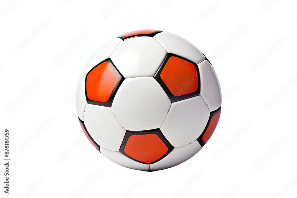 Football isolated on a white background with clipping path Football isolated on a white background with clipping path