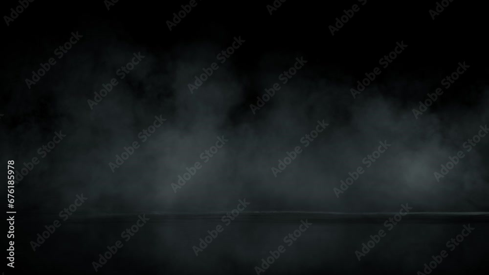 Super Slow Motion Shot of Atmospheric Smoke Slowly Floating on Black Background at 1000fps. Super Slow Motion Shot of Atmospheric Smoke Slowly Floating on Black Background at 1000fps.