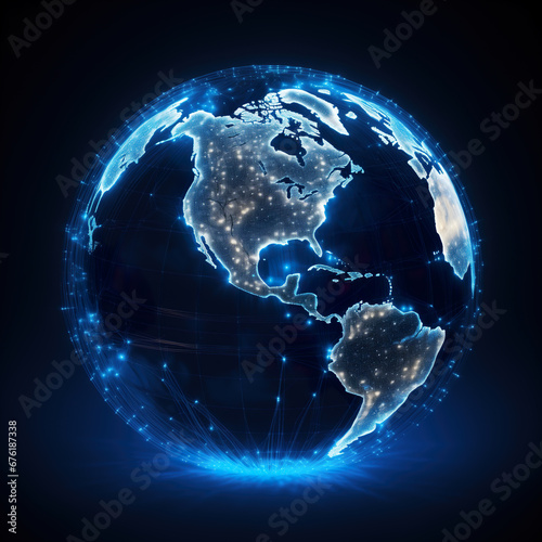Global speedy wireless data networking service concept