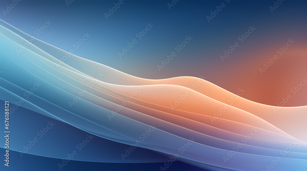 Fototapeta premium Digital technology diffuse reflection gradient abstract poster web page PPT background