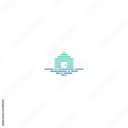 Lake House Vector