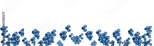 Abstract blueberries 