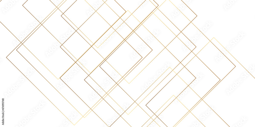 Abstract luxury golden geometric square and random lines on transparent background. Abstract golden lines pattern texture business background. Abstract luxury golden geometric square and random lines on transparent background. Abstract golden lines pattern texture business background.