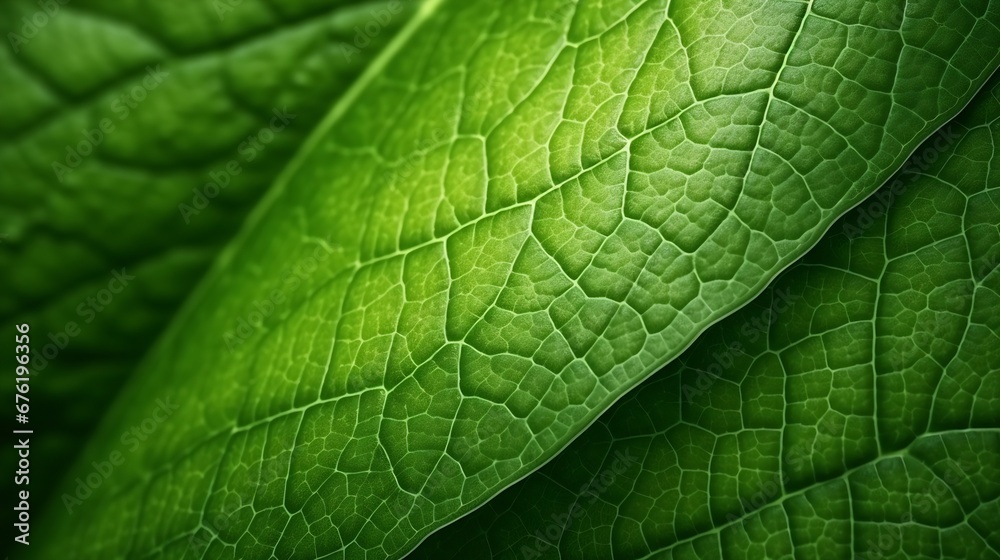 The background image that is green, the colors of the autumn leaves are perfect, suitable for seasonal use. High quality photo : Generative AI