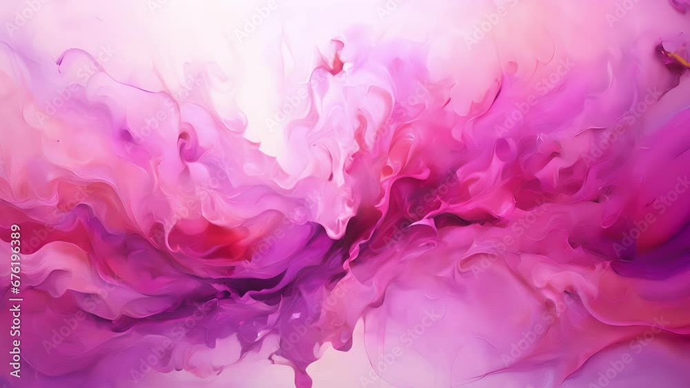 A burst of magenta, swirling and dancing like a firework. The center is a dense, plumcolored cloud, sending out tendrils of bright pink energy. A burst of magenta, swirling and dancing like a firework. The center is a dense, plumcolored cloud, sending out tendrils of bright pink energy.