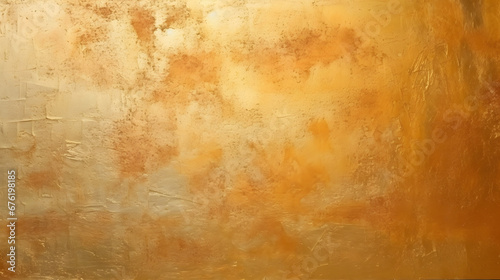 wall gold texture background abstract. generative AI. © mhebub