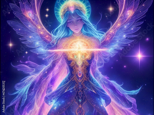 background with stars