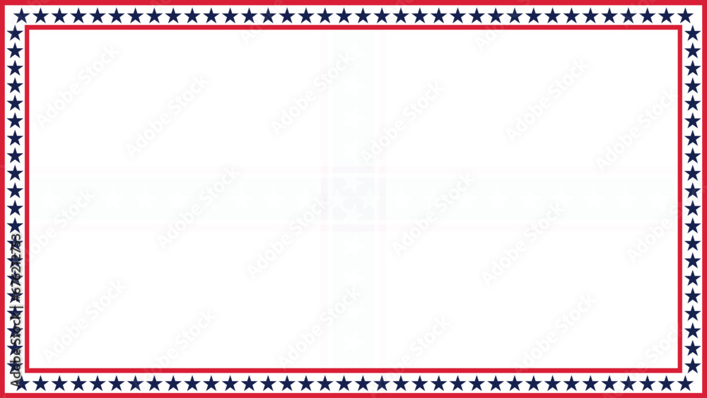 patriotic background with stars