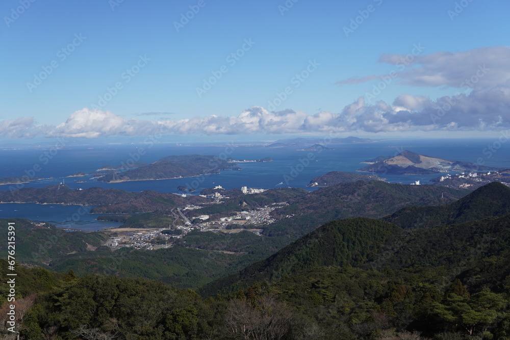 【伊勢志摩】鳥羽展望台から見た伊勢志摩の美しい風景