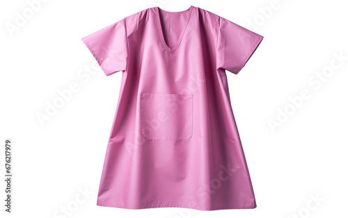 Medical Gown On Isolated Background