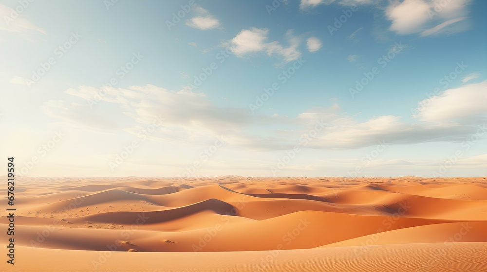 sand dunes in the desert