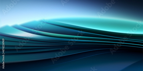 abstract blue background wavy effect 23