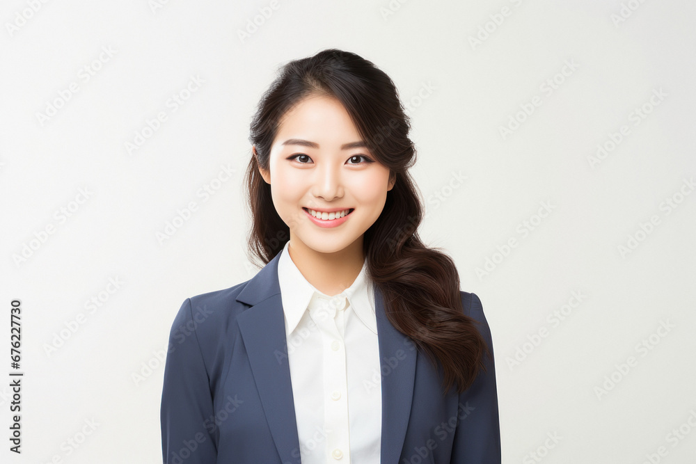 Beautiful corporate woman in uniform. Beautiful corporate woman in uniform.