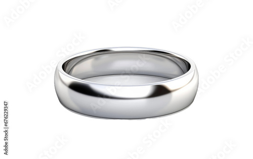 Silver Band On Transparent PNG