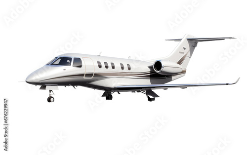 Private Jet On Transparent PNG photo