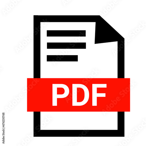 PDF file icon 