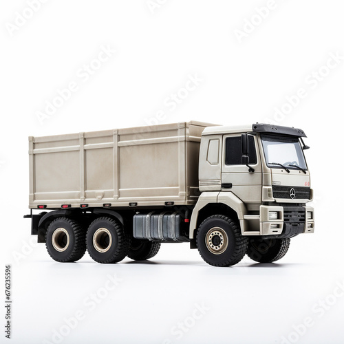 Cargo truck solid modern background 3d render