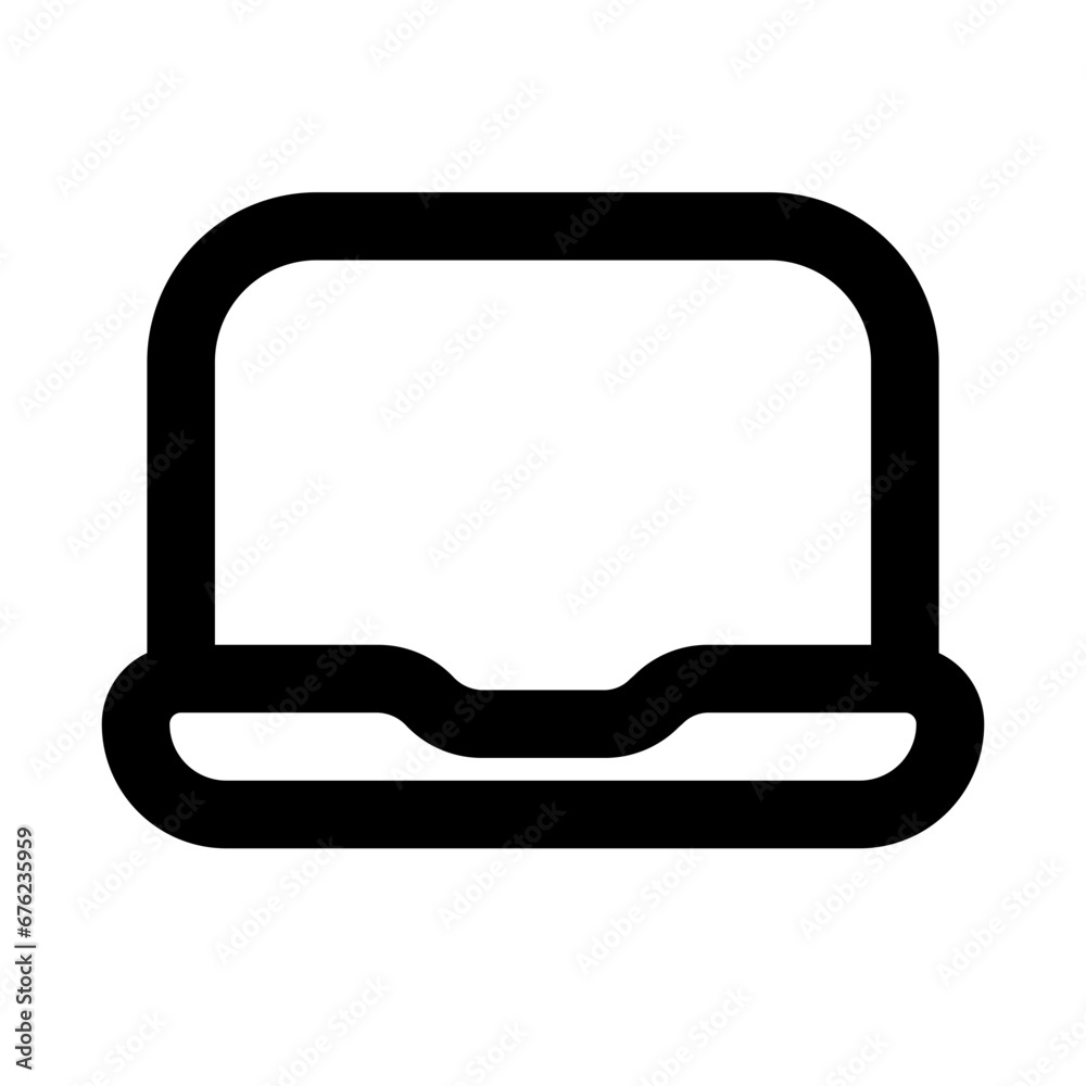 laptop line icon laptop line icon