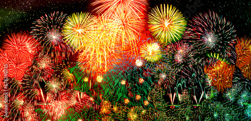 fireworks background