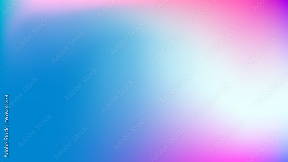 abstract colorful background with lights abstract rainbow background sky blue and pink liquid background. Flui digital wallpaper horizontal, image eps10