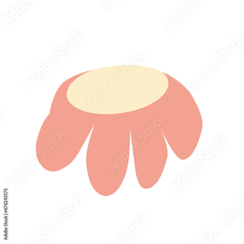 Flower sticker cartoon 
