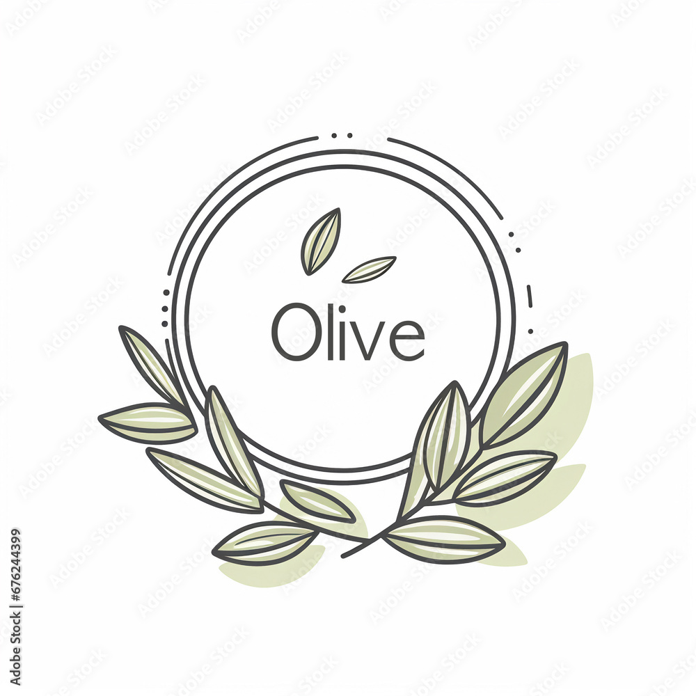 Olive Oil Label in a trendy minimal linear style. Logo and concept for packaging of extra virgin oil and other products
Olive Oil Label in a trendy minimal linear style. Logo and concept for packaging of extra virgin oil and other products