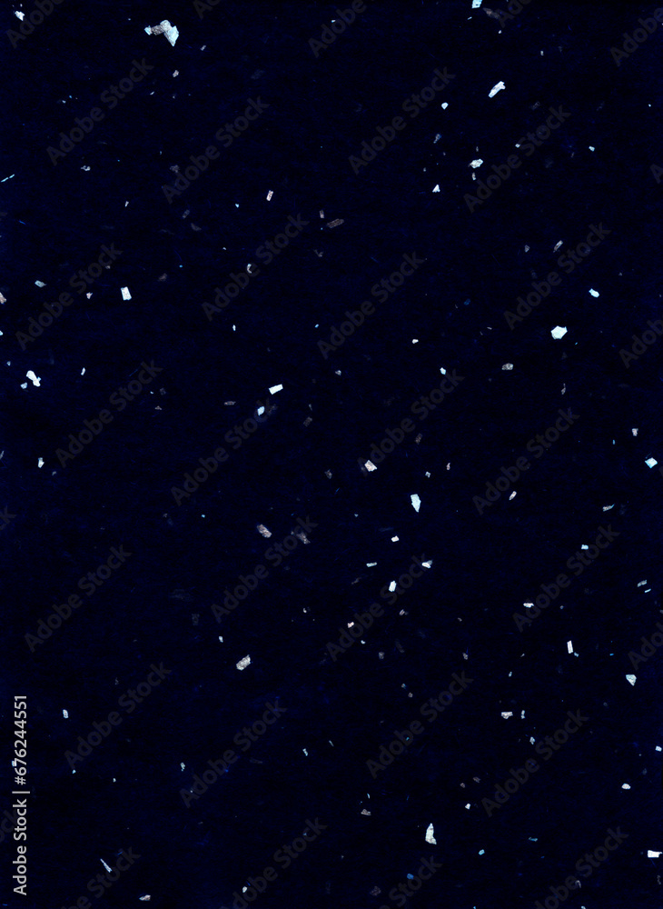 Fototapeta premium 静かに青白く光り輝く星々