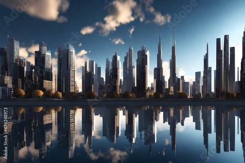 city skyline © Bilal