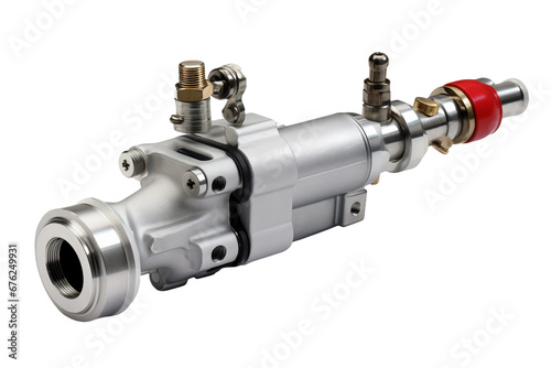 High-Performance Hydraulic Clutch Cylinder Isolated on Transparent Background