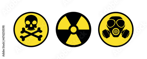 danger warning sign vector illustration 