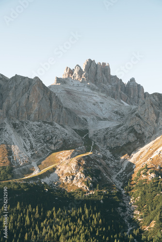 Sonnenuntergang am Passo Falzarego photo